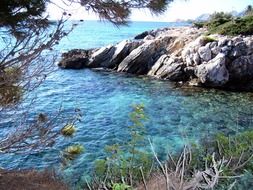 nice water rock