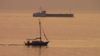 sea sunset light