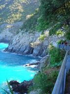 cliffs of French Riviera, france