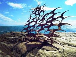 croatia, stone coast