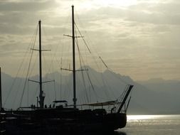 mast sailboat
