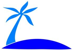 Blue palm