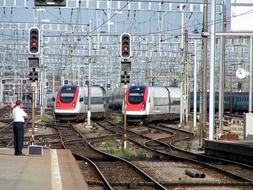 railway station in zurich