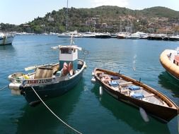 Boats in Tuscany
