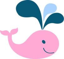 cute ocean whale