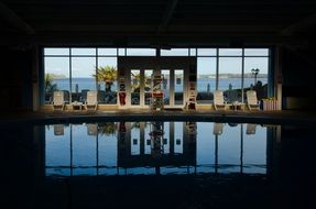 luxurious indoor pool for relaxation