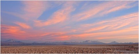 Sunset in Chile