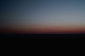 horizon sky sunset sunrise