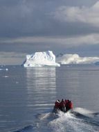 icebergs in Antarctica southern ocean