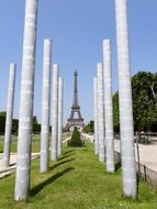 wall for peace, paris, france