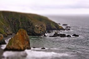 cliff landscape in ireland