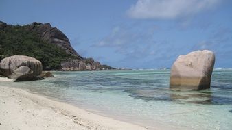 seychelles beach, indian ocean