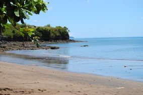 Beach in mayotte