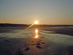 denmark sunset