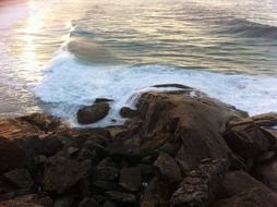 Stones on the beach, brazil, Rio De Janeiro