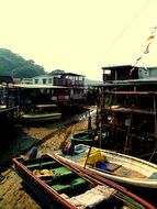 Tai O village is a fishing town