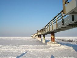 island of usedom, winter