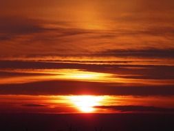 evening sky