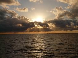 wide sunset