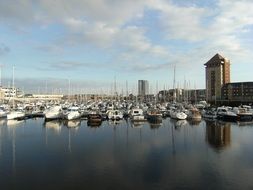 Swansea Marina is a marina located at the mouth of the River Tawe in Swansea