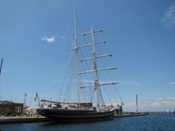 sailing vessel in a Portland