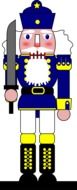 nutcracker toy drawing