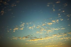 clouds sunset peaceful