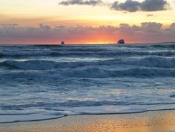 nice sea beach