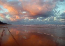 sunset fraser island downunder