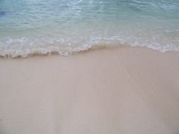 Waves on the beach