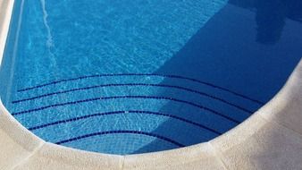 swimming pool with clear water