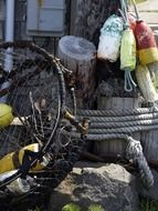 fishing tools on the Pacific coast