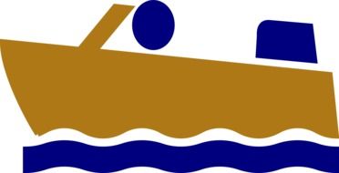 Sign of boating