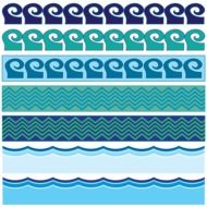 very beautiful r waves drawing