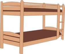 children's bunk bed as an illustration