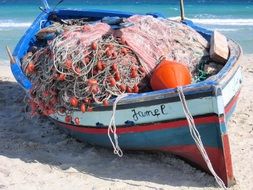 very beautiful fish boat