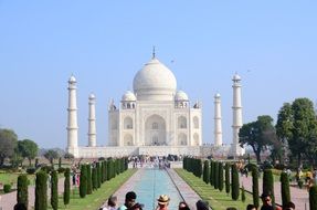 Taj Mahal-mausoleum complex in Agra