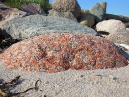 large granite stones