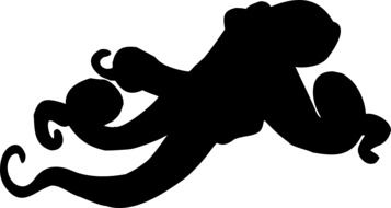 black kraken drawing