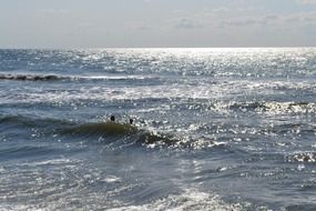 Ocean near the beach