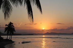 haiti caribbean sunrise