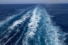 seascape of unusual beauty water wave