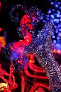 Christmas glass decoration