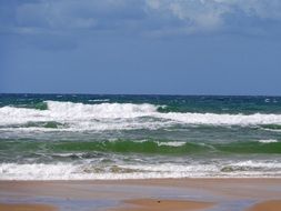 Beach in the summer