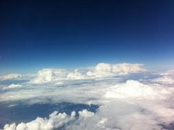 very beautiful white clouds