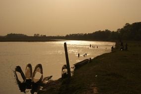 River in Laos