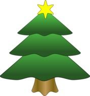 graphic image of the Christmas tree