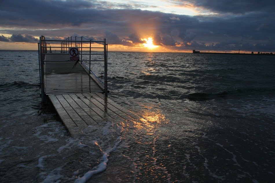 Beautiful Baltic Sea Coast in Poland