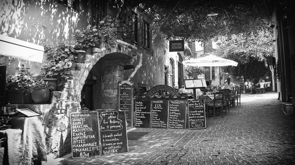 Crete Greece streets