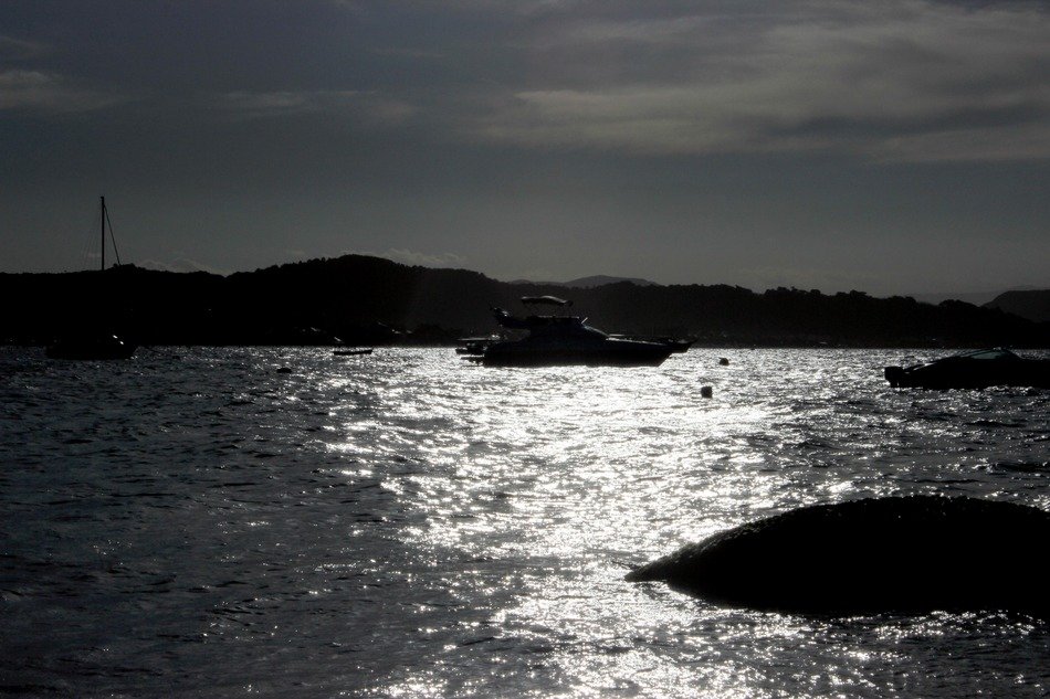 landscape of sunset over the coast of portugal